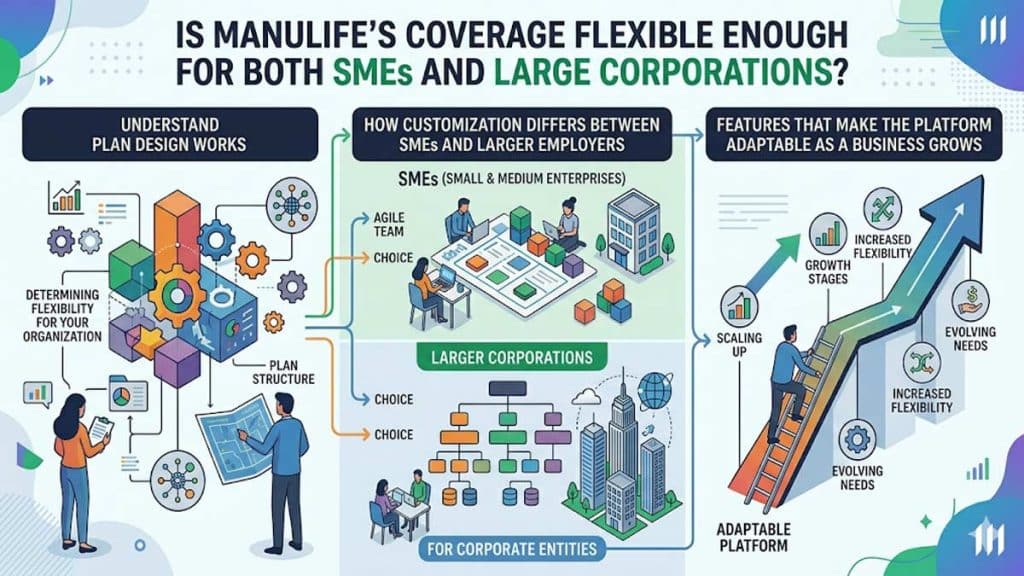 Flexibility of Manulife Employee Benefits Coverage for SMEs and Large Corporations