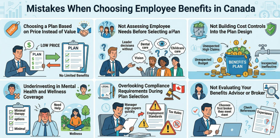 Avoid common Mistakes When Choosing Employee Benefits to ensure your team gets the value they deserve