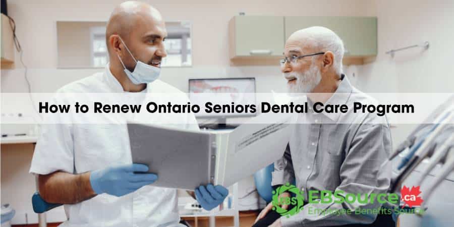 Ontario Seniors Dental Care Program Renewal