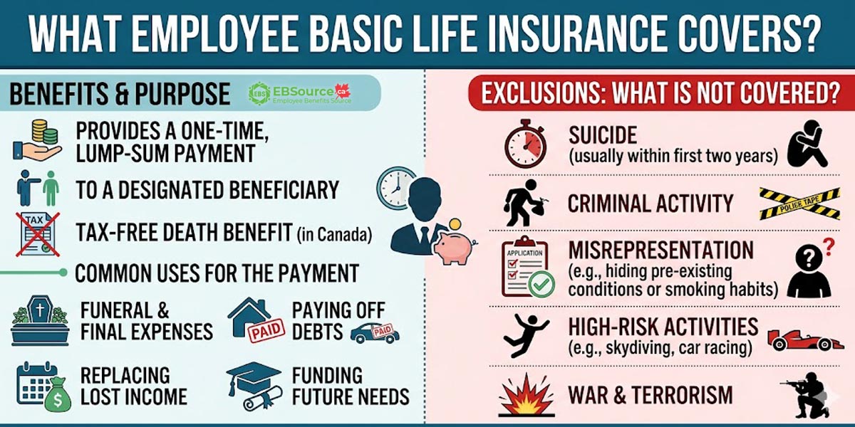 Employee Basic Life Insurance in Canada: Coverage, How It Works ...