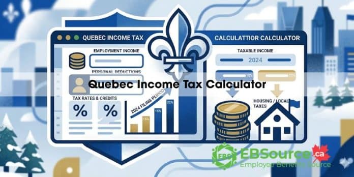 Quebec Income Tax Calculator