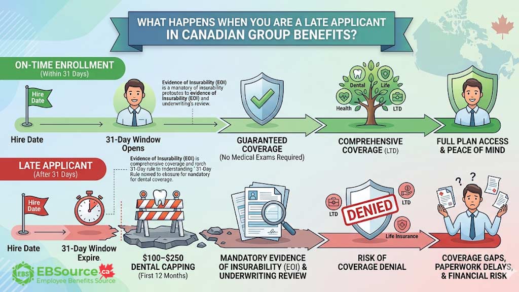 Late Applicant in Group Benefits: 31-Day Rule, Consequences, and How to Avoid 3 What Happens When You Are a Late Applicant?